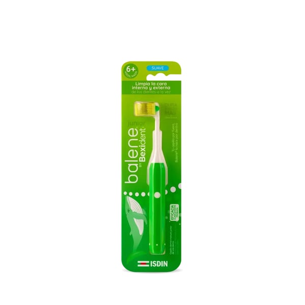 Balene by Bexident Junior Toothbrush 6A+ Green