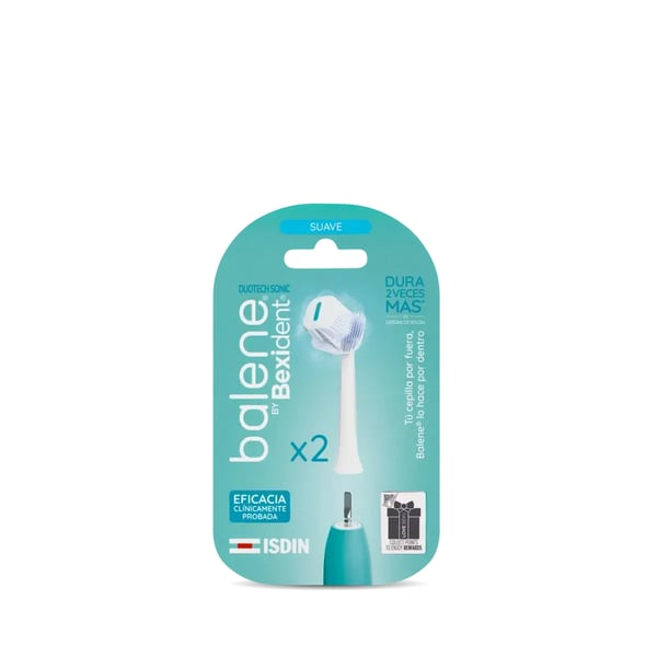Balene by Bexident Duotech Sonic Electric Toothbrush Refills - Soft X2