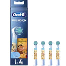 Oral-B Kids3+ Lion King Electric Toothbrush Refill x4
