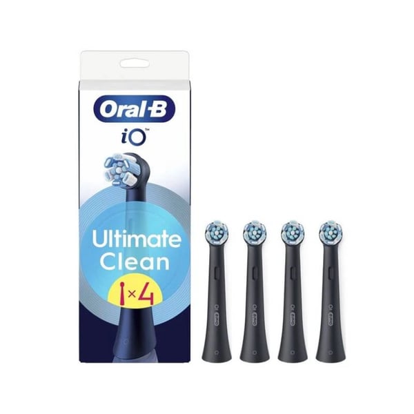 Oral-B iO Ultimate Clean Black Refills x4