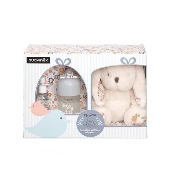 Suavinex Baby Cologne Gift Set with Plush