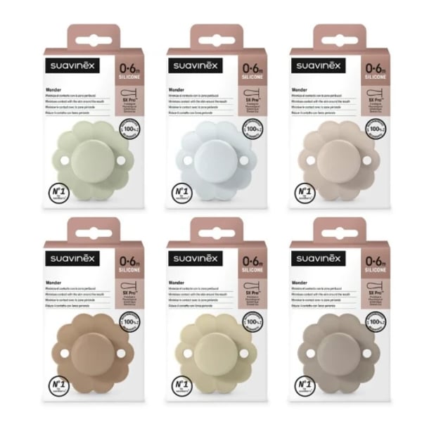 Suavinex Wonder SX Pro Physiological Silicone Pacifier 0-6M Soft