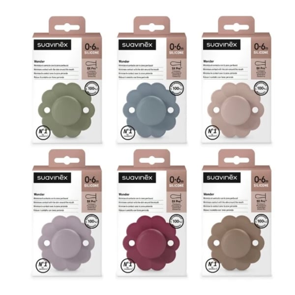 Suavinex Wonder SX Pro Physiological Silicone Pacifier 0-6M Intense