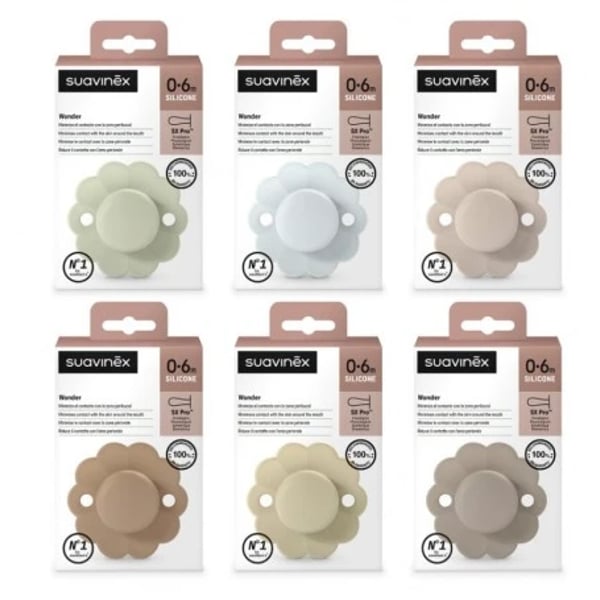 Suavinex Wonder SX Pro Physiological Silicone Pacifier 6-18M Soft