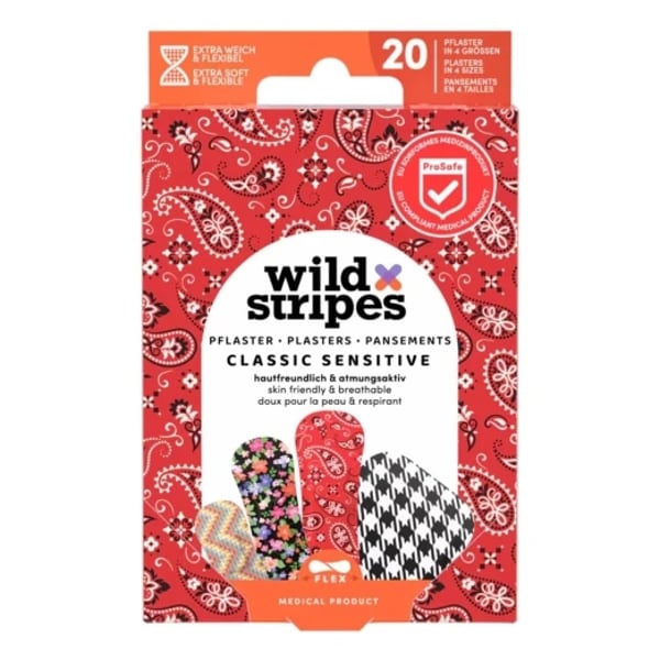 Wild Stripes Classic Sensitive Dressings Fashion X20