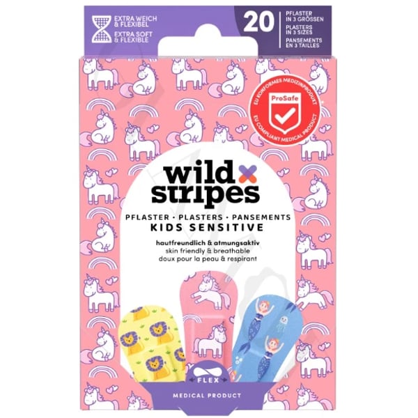 Wild Stripes Kids Sensitive Dressings Fantasy X20