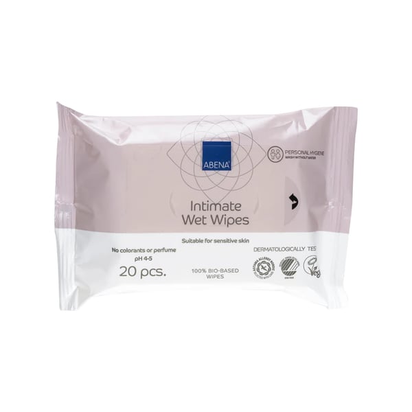 Abena Intimate Care Wet Wipes - Wipes X 20