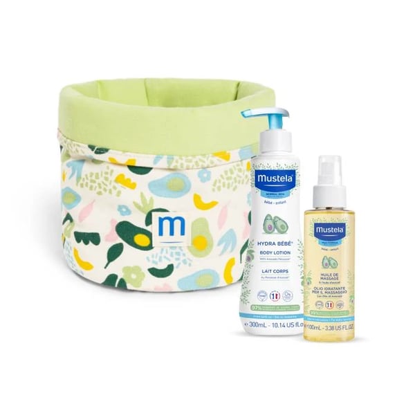 Mustela Body Care Kit with Gift Basket
