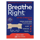 Breathe Right Extra Strong Nasal Strips Beige X8