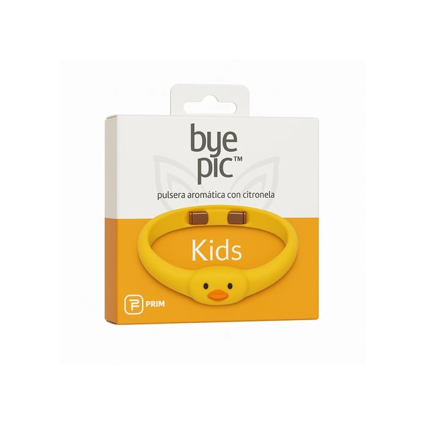 Prim ByePic Citronella Kids Yellow Duck Bracelet