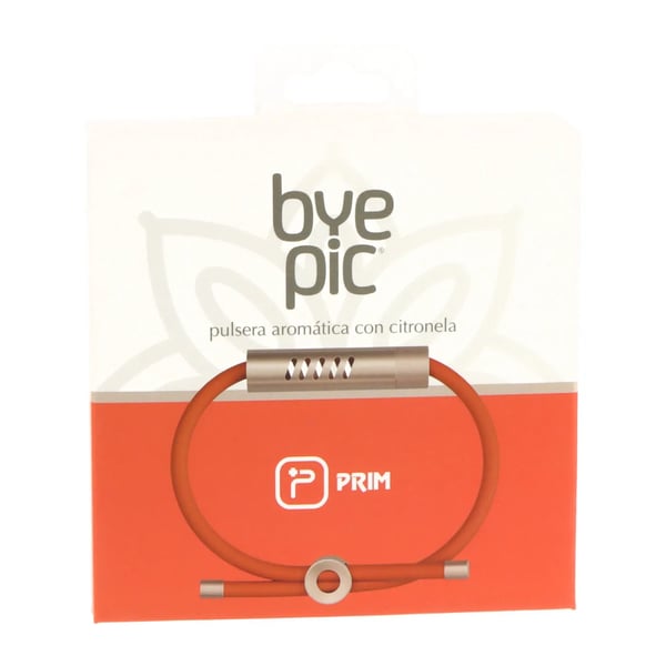 Prim ByePic Citronella Adult Orange Cord Bracelet