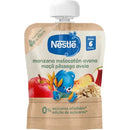 Nestlé Fruit Pouch Apple Peach Oatmeal 90g 6M+