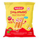 Smileat Smilondas Snack - Corn, Chickpeas, Lentils, Tomato and Cheese 25g 15M+