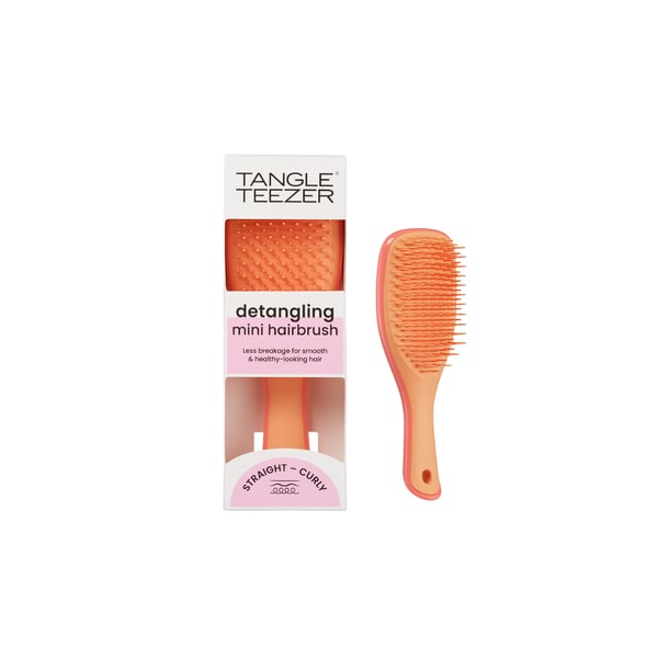 Tangle Teezer Mini Detangler Hair Brush Pink & Orange