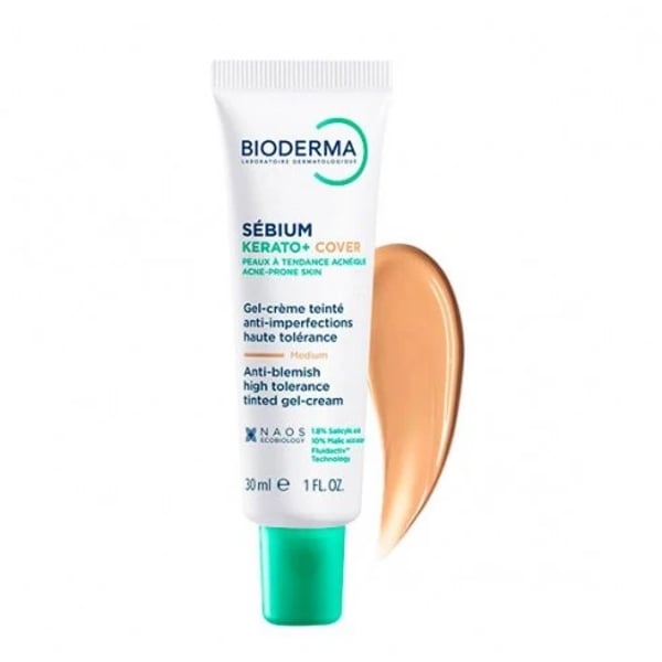 Bioderma Sébium Kerato+ Cover Gel-Cream 30ml