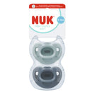 Nuk First Choice Soft Pacifier Green/Blue 0-6M