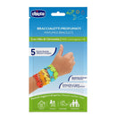 Chicco Citronella Scented Silicone Bracelet (5 Units)