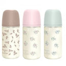 Suavinex Poetry Glass Baby Bottle with Physiological Teat 240ml 3M+