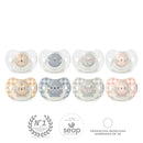 Suavinex Night & Day Physiological Silicone Pacifier 0-6M x2