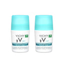 Vichy 48H Deodorant Anti-Stain Treatment 50ml x2 -50% 2nd Unit