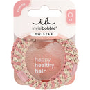 Invisibobble Hair Elastics Twist Blush Braids X3