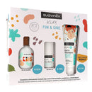 Suavinex Kids Fun & Care Pack - Cologne + Roll-On Deodorant + Gel & Shampoo