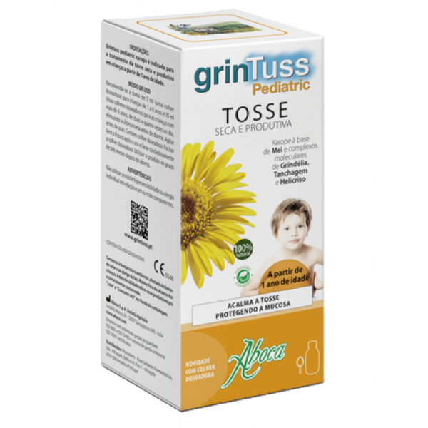 Grintuss Pediatric Poliresin Syrup 180g