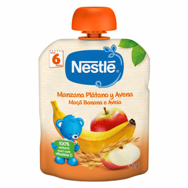 Nestlé Apple Banana Oat Packet 90g 6m