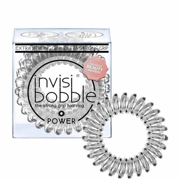 Invisibobble Power Transparent Hair Tie x3