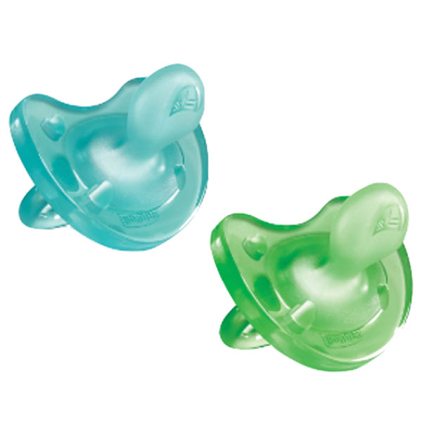 Chicco Physio Soft Silicone Pacifier for Boy 6-16M x2