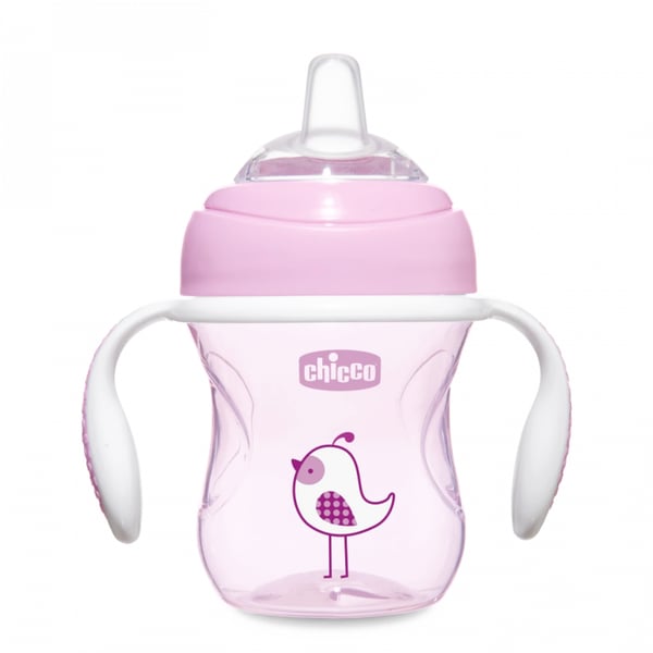 Chicco Pink Transition Cup 4M+