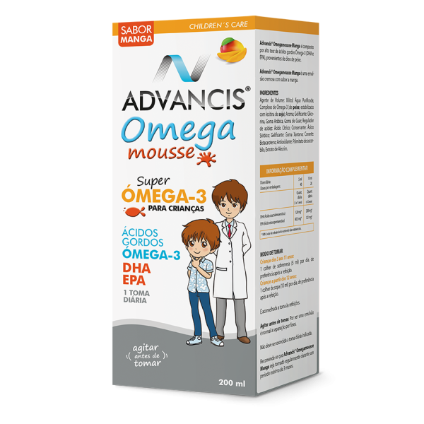 Advancis Omega Mousse Mango 200ml