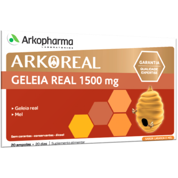 Arkoreal Royal Jelly 1500mg Ampoules x20