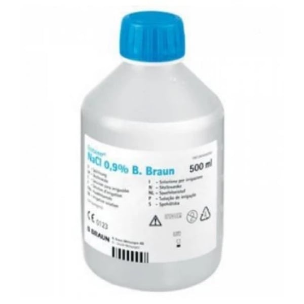 BBraun Ecotainer Saline Solution 500ml