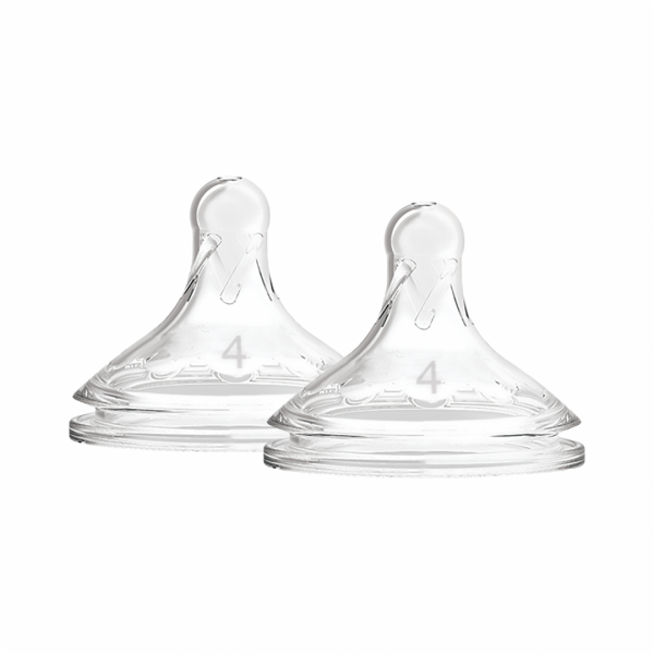 Dr. Browns Wide Nipple Teat Options + 9M+ x2