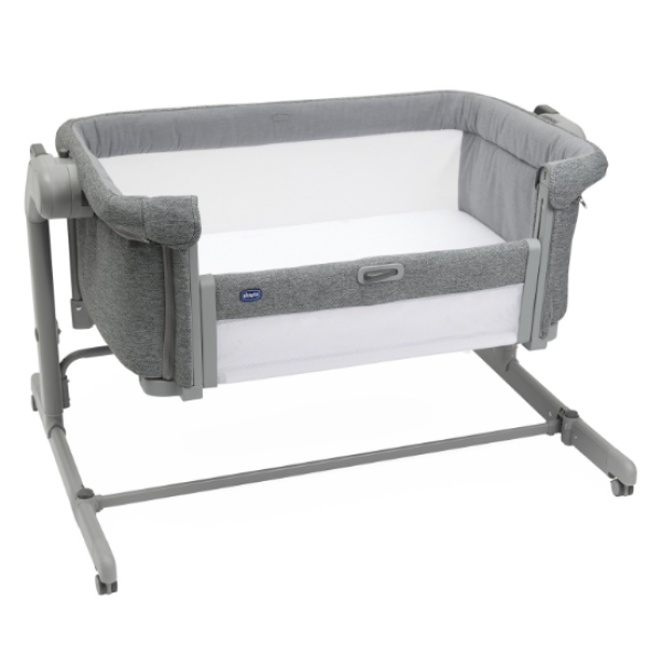 Chicco Crib Next2Me Magic Evo Dark Gray