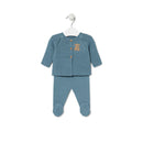 Tous Baby 2-Piece Blue Tricot Set T1-3M