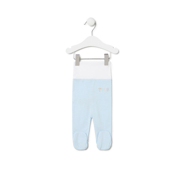 Tous Baby Blue Plain Pants T1-3M