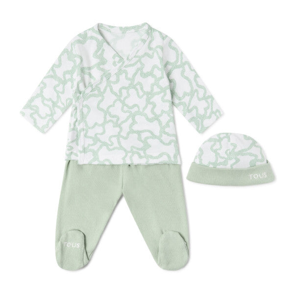 Tous Baby Set 3 Pieces Kaos Mist T0-1M