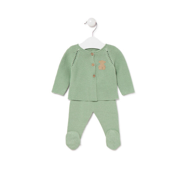 Tous Baby Set 2 Pieces Knitting Mist T0-1M
