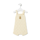 Tous Baby Cream Knit Jumpsuit T1-3M