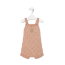 Tous Baby Pink Knit Jumpsuit T3-6M