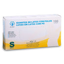 Alba Latex Gloves with Powder, Size S x100
