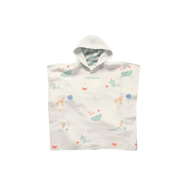 Miniland Baby Muslin Poncho