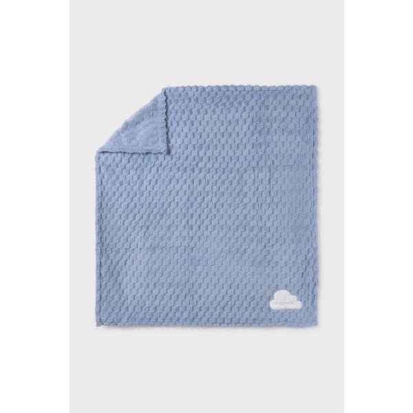 Mayoral Baby Blanket Double Fur Sky Blue