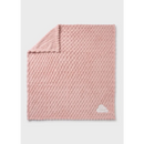 Mayoral Baby Blanket Double Fur Baby Pink