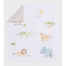 Mayoral Baby Blanket Screen Print Hazelnut