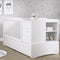 Trama Nest Combi Bed White