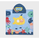 Mayoral Blue Hooded Beach Towel