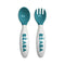 Béaba Set of 2 Cutlery 2nd Age Blue